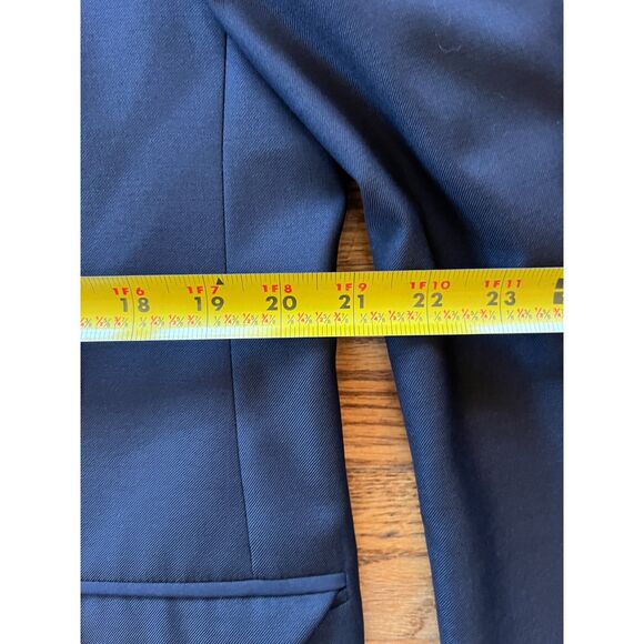 Brooks Brothers Blue Madison Loro Piana Blazer Sports Jacket Coat Mens Size 41R - Picture 9 of 10